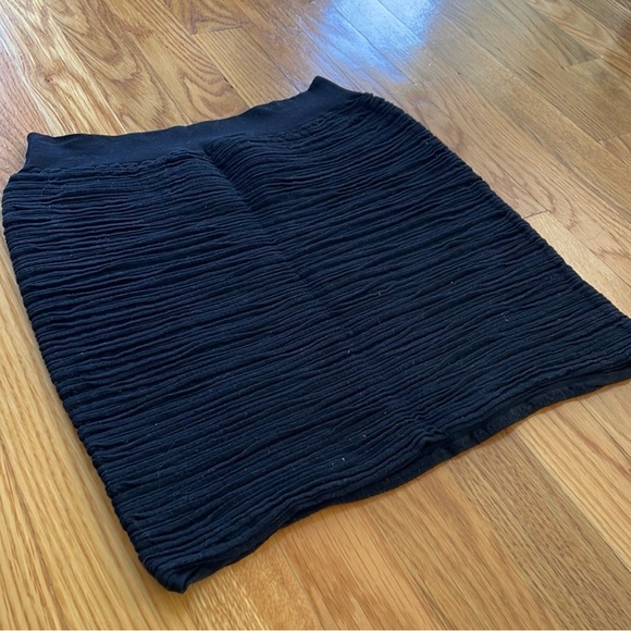 Tanco Stretch Fit Black Mini Skirt - Picture 4 of 12